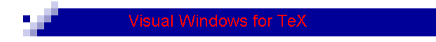 Visual Windows for TeX