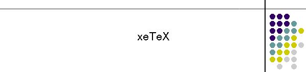 xeTeX